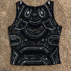 BKE Boutique Sequin Tank